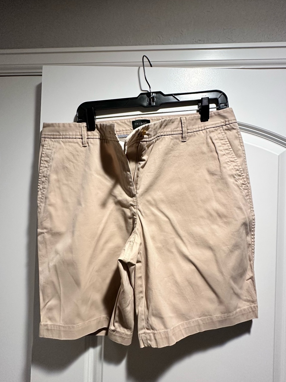 Talbots Women's Beige Bermuda Shorts